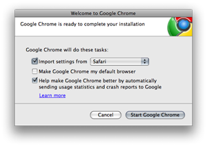 google chrome settings on mac