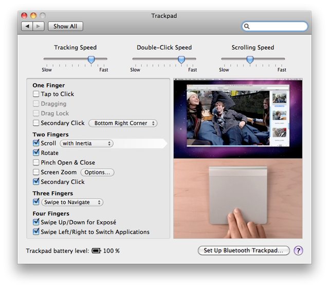 mac trackpad for photoshop