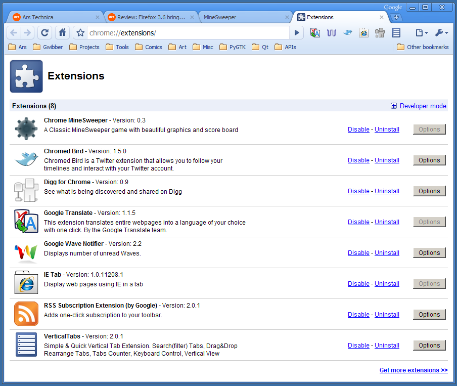 Chrome Extensions