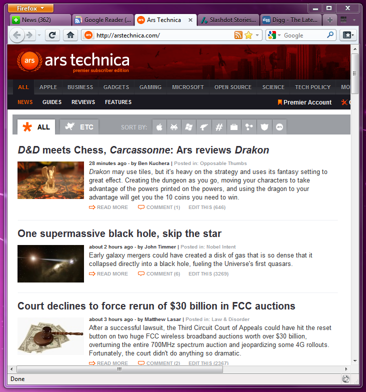 Hands-on: Firefox 4 beta 4 brings Tab Candy and Sync - Ars Technica