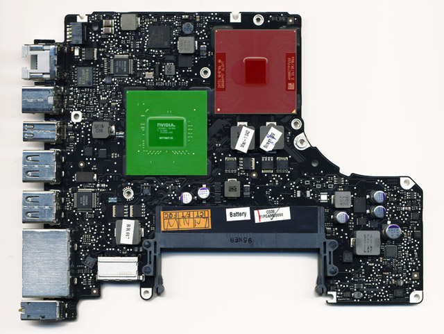 13" MacBook Pro logic board