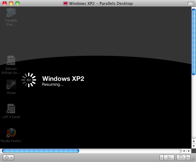 parallels desktop windows 10 grey