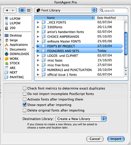 airmail default font on macbook pro
