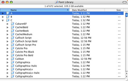 imports fonts into set fontagent