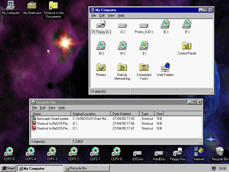 1990s windows computer