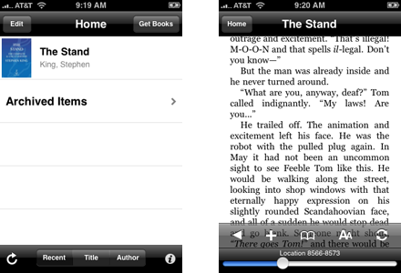 audio companion for kindle for iphone