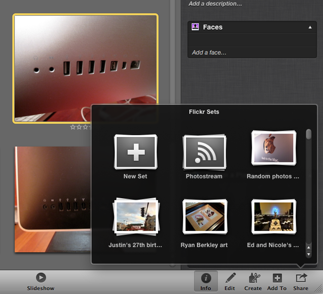 Flickr/Facebook sharing options greatly improved in iPhoto ’11 | Ars