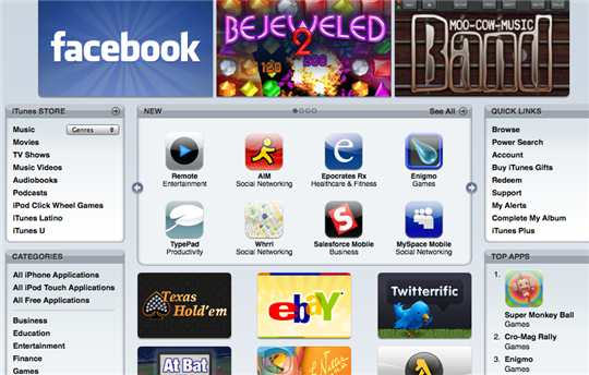 App Store not quite launched yet, but you can look at it | Ars Technica