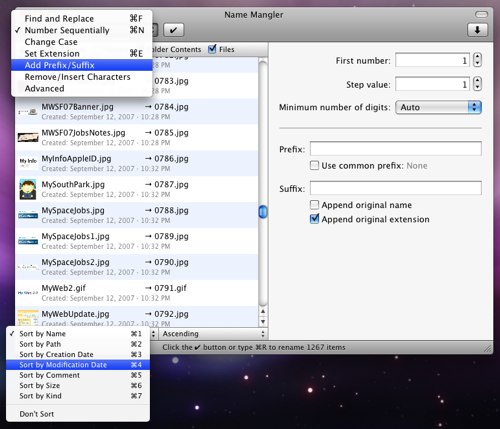 mac osx file renaming tool