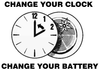 Daylight Saving Time clock