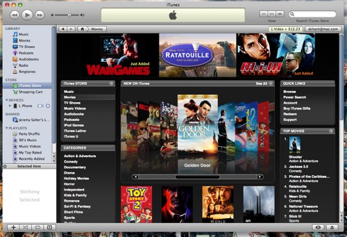 apple itunes movies