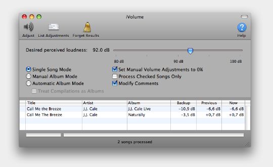 macmp3gain vs ivolume