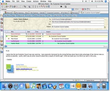 ibm notes for mac