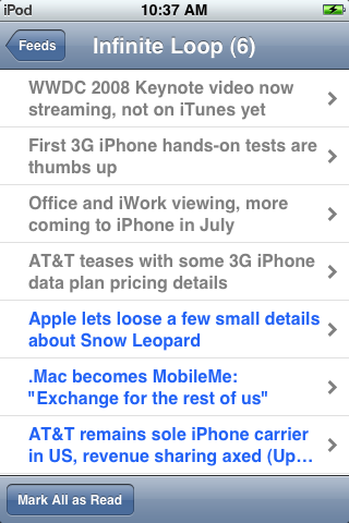 netnewswire browser mobile