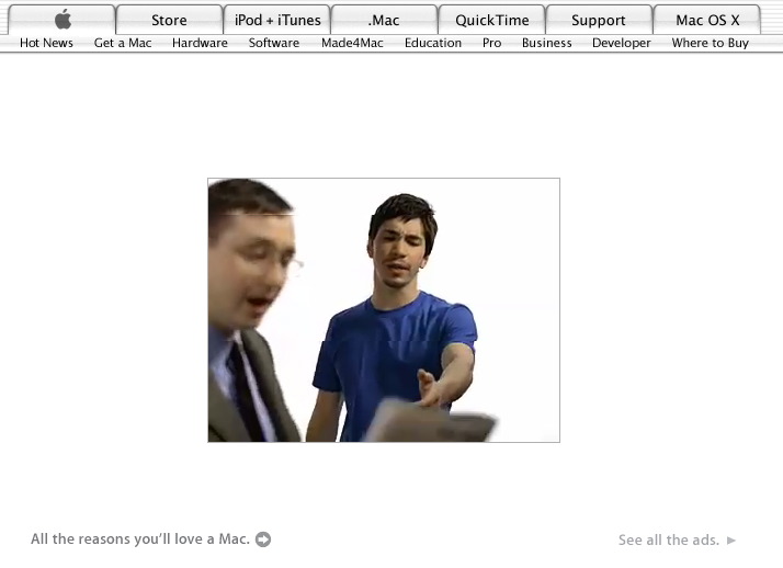 A single reason I will be visiting Apple's website less frequently