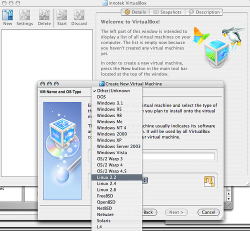 mac fusion emulator on virtualbox