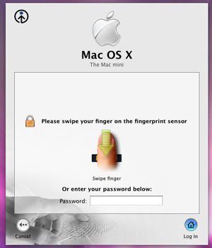 fingerprint scanner for mac