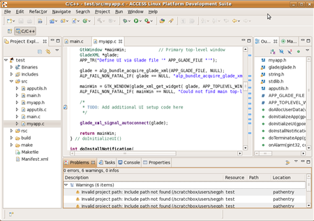 A hands-on overview of the Access Linux Platform | Ars Technica