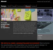 Microsoft Design site