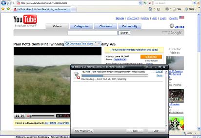 realplayer download youtube windows 7