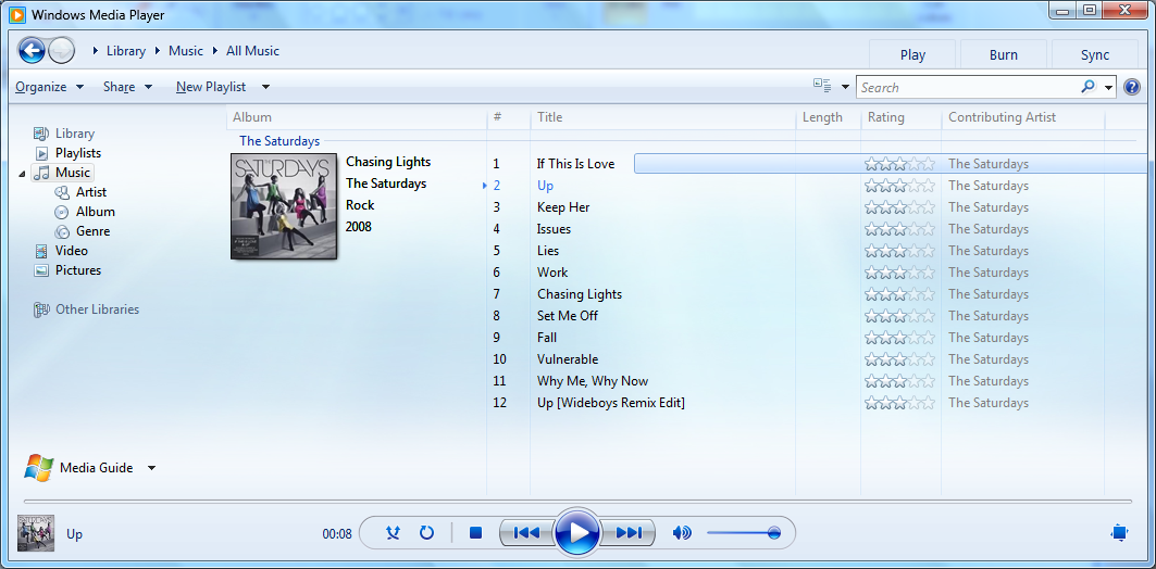 windows media player toolbar windows 10