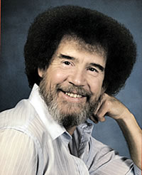 Bob Ross offers YOU the chance to be part of his game. From the grave