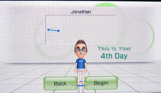 Me and Wii Fit: One Month Later