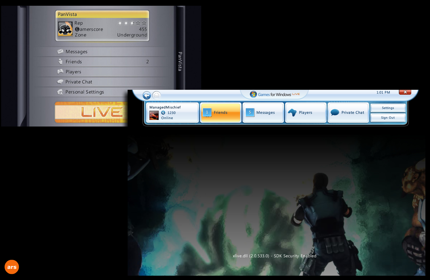 First look: revamped Games for Windows Live | Ars Technica