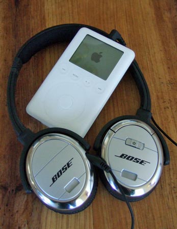 Headphones and iPod
