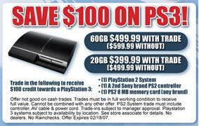 Playstation 2 trade in on sale value