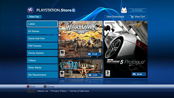 New store ps store