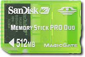 Getcher free 512MB Pro Duo here!