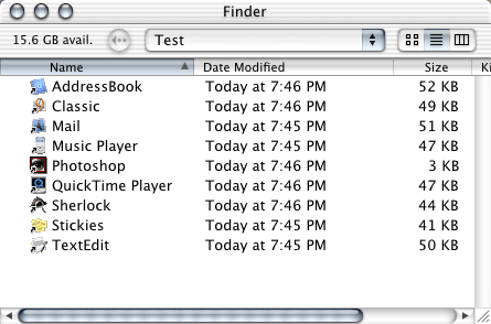 mac finder export file list