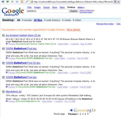 google desktop 5.9.1005.12335