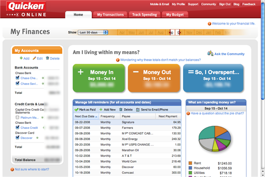 moneyspire vs quicken