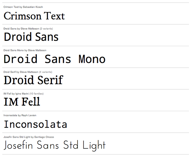 Droid Sans Font Free by Google Android » Font Squirrel