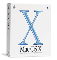 Mac OX X retail box
