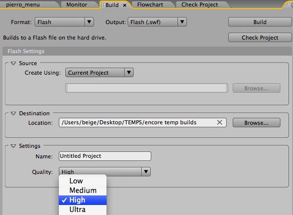 create blu ray iso with adobe encore