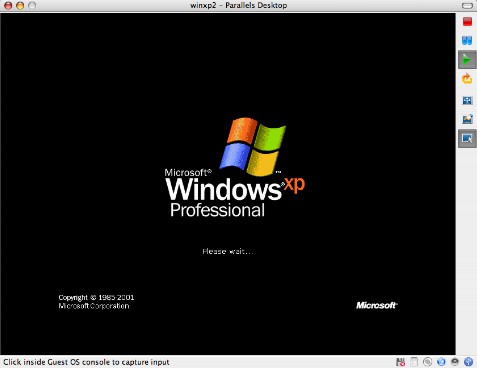 parallels for mac xp