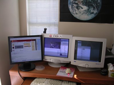 Running a triple-wide Windows desktop