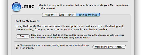 Back to My Mac