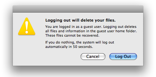 Mac Os Logout