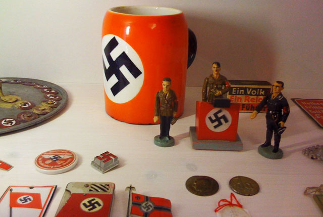 Nazi memorabilia from the 1930s at Berlin's Museum of Things