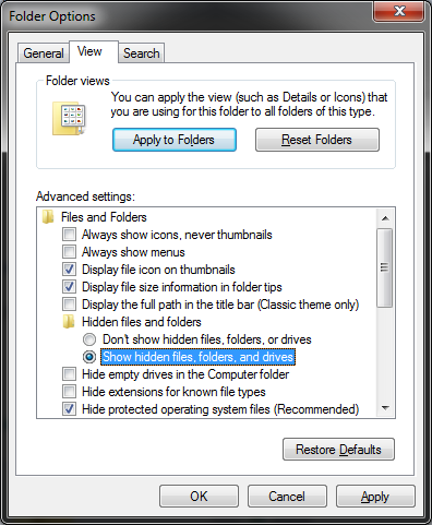 unlock desktop icons windows 7