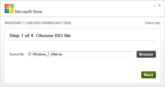 create bootable usb windows 7 with cmd and xcopy