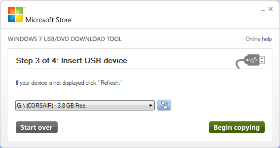 microsoft windows 7 dvd to usb tool