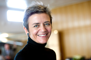 Brussels' competition chief Margrethe Vestager.