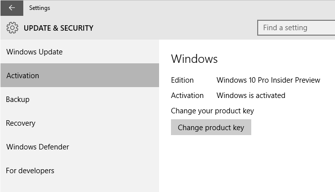 full new installation of windows 10 pro where is the serial key