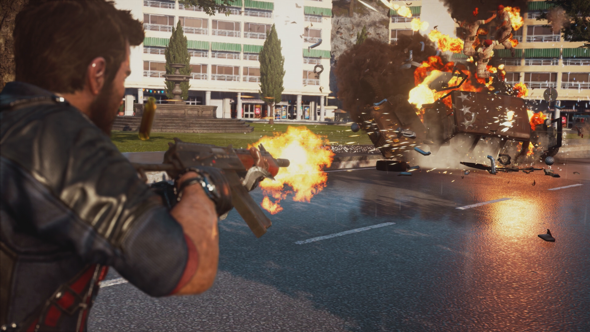 Just Cause 3: Sort of like Earthworm Jim, but with more exploding bits ...