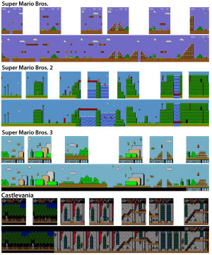 Some examples of the stitched-together panoramas. Click to zoom.